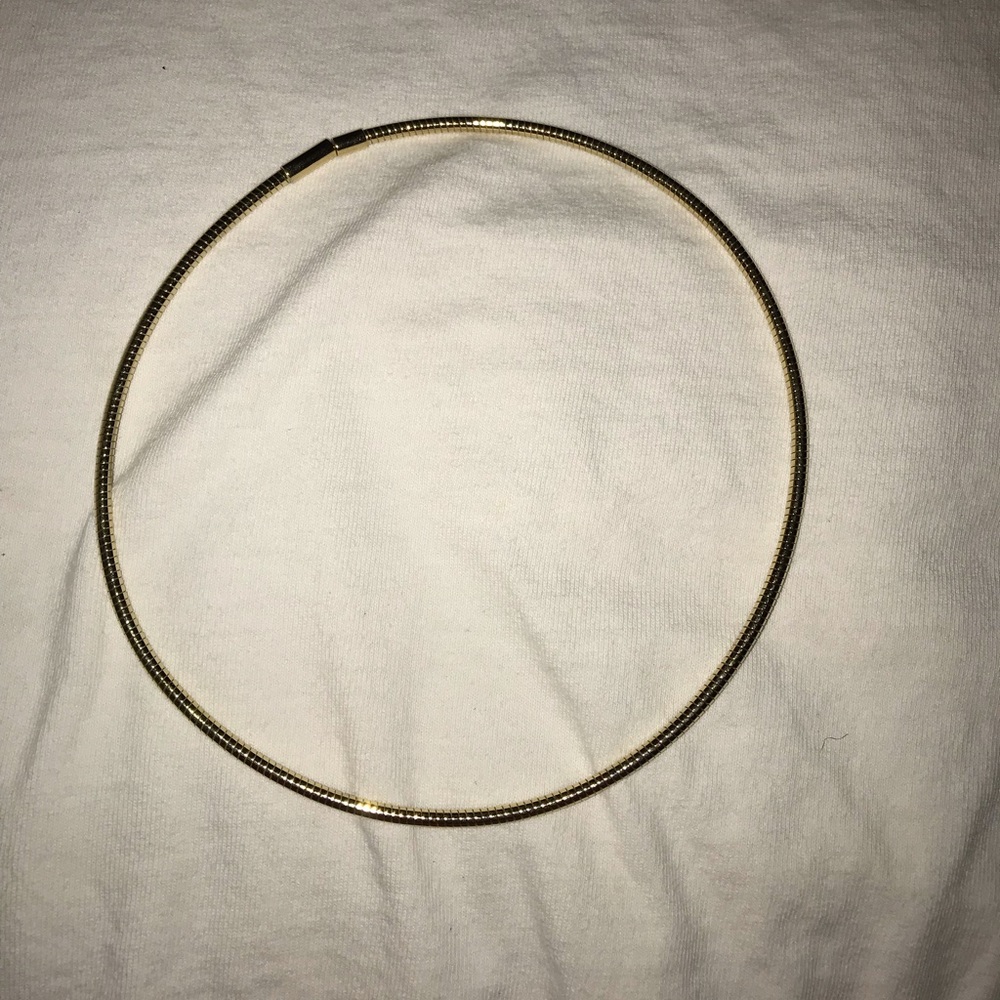 24 karat gold choker necklace